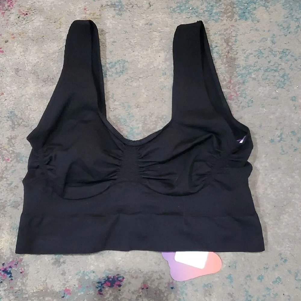 Yitty Nearly Naked Shaping Midi Bra In Black Size 1X-2X - Picture 6 of 13